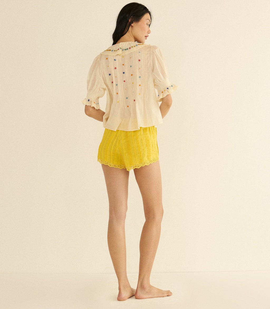 Leda Short in Lemon Zest - view 4
