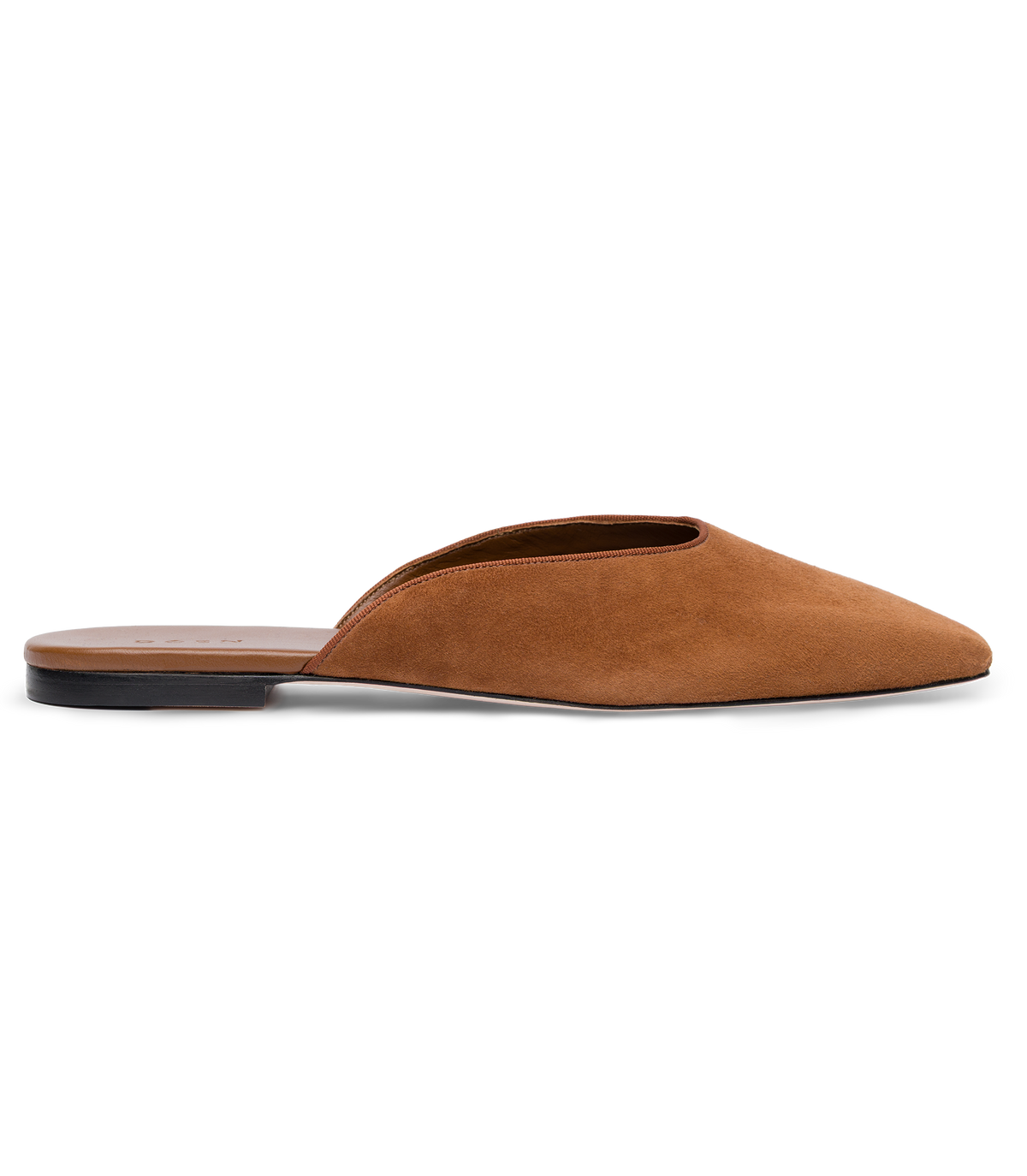 Adair Slide in Tortoise Suede - view 6