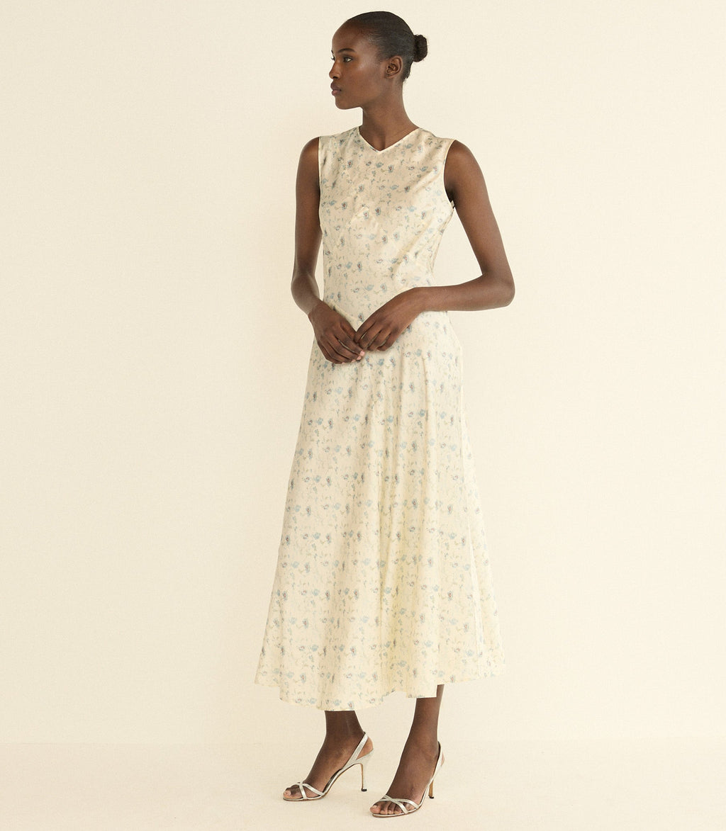Adelana Dress in Camellia Bloom - view 2