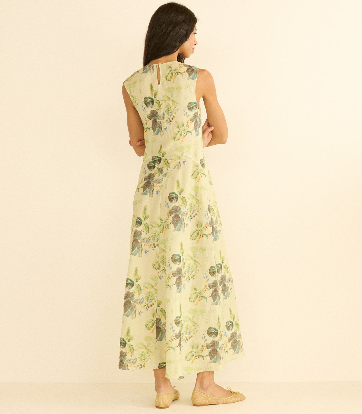 Adelana Dress in Floraison de Mûres - view 6