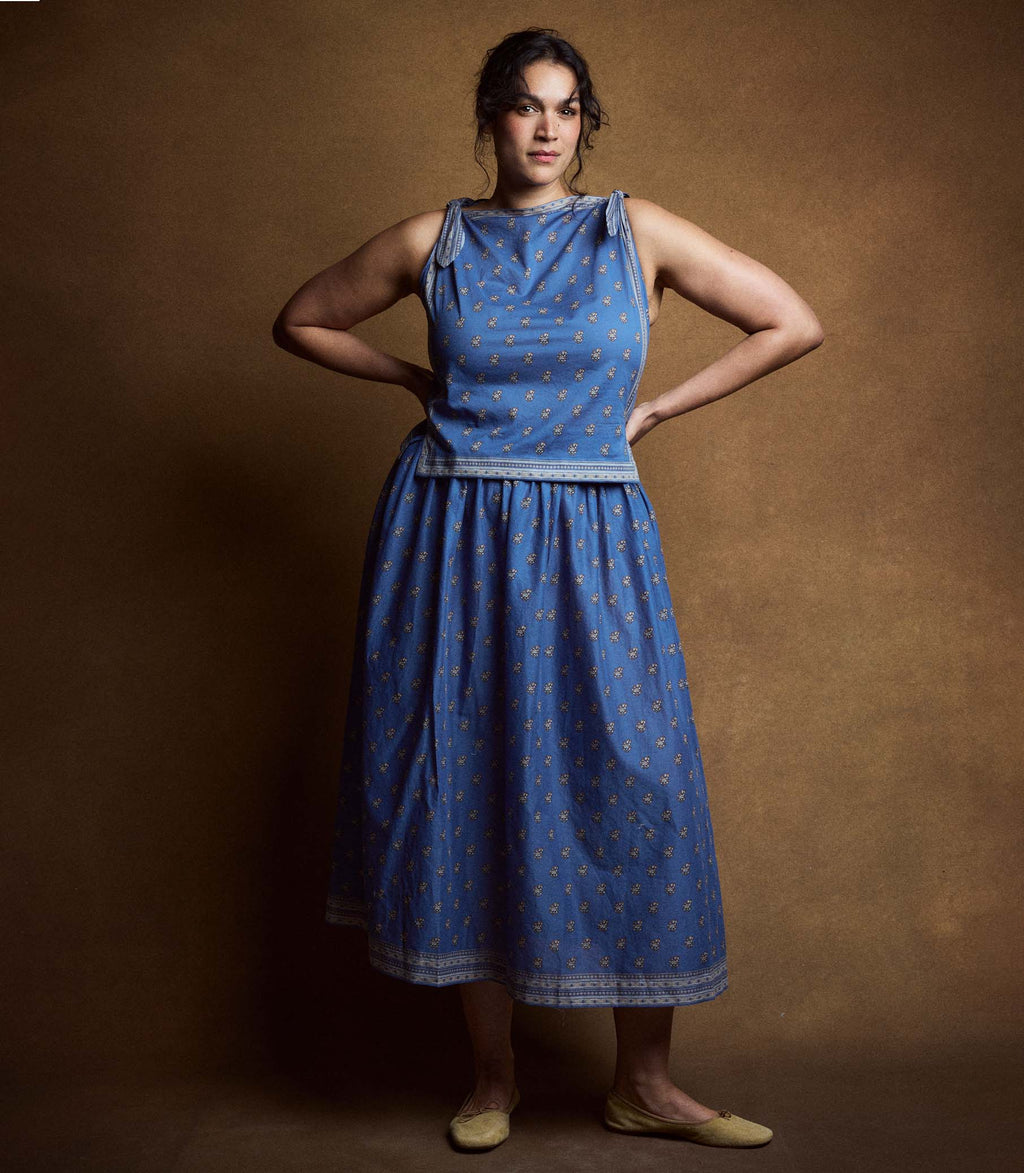 Amalia Top in Eartha Paisley - view 4