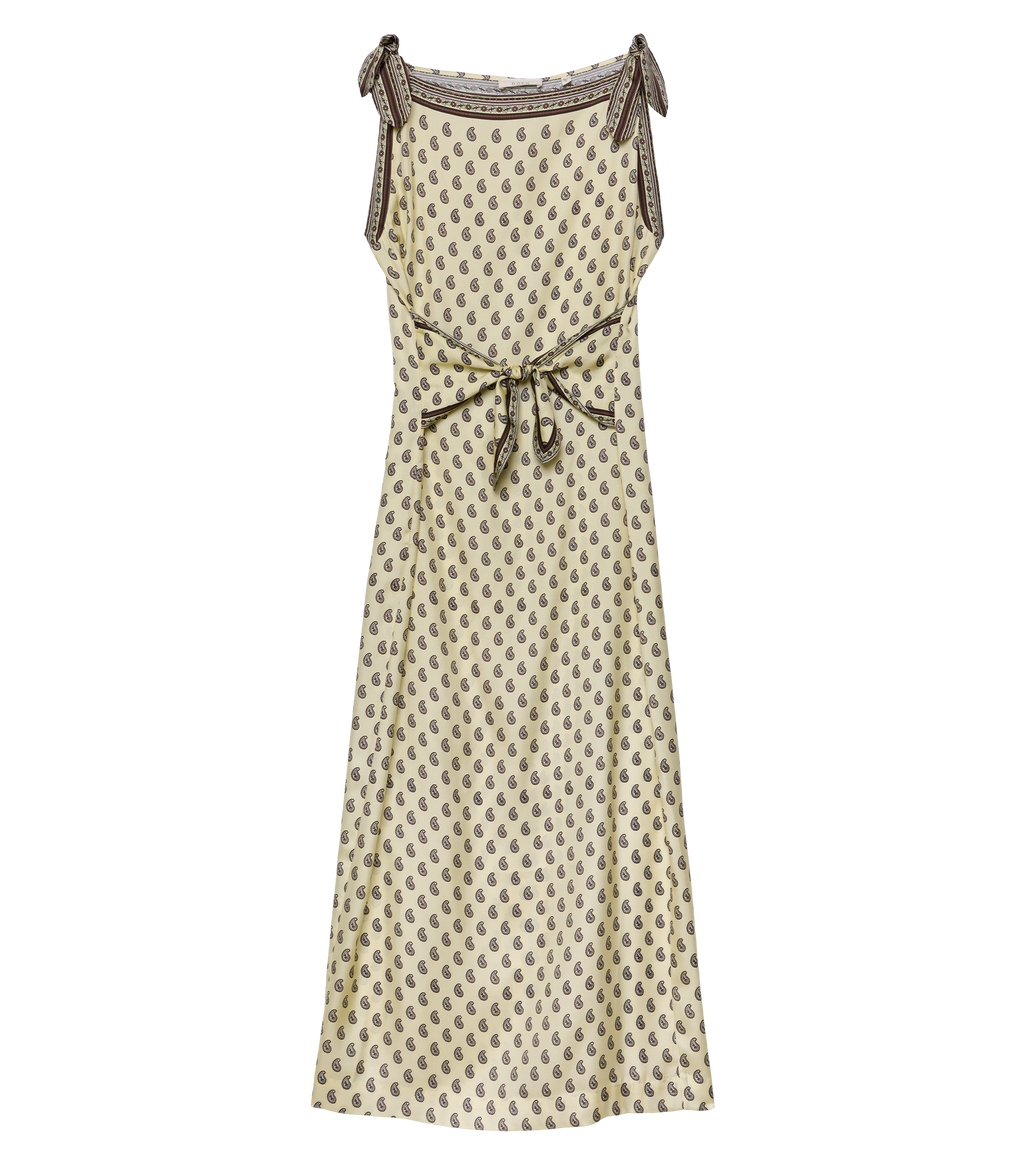Amorette Dress in Sunlight Taormina Paisley - view 7