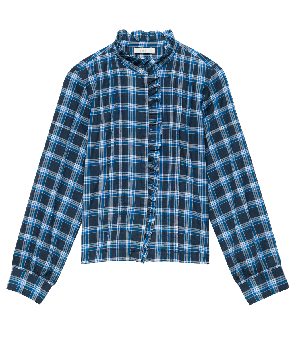 Barrett Top in Valmont Plaid - view 6