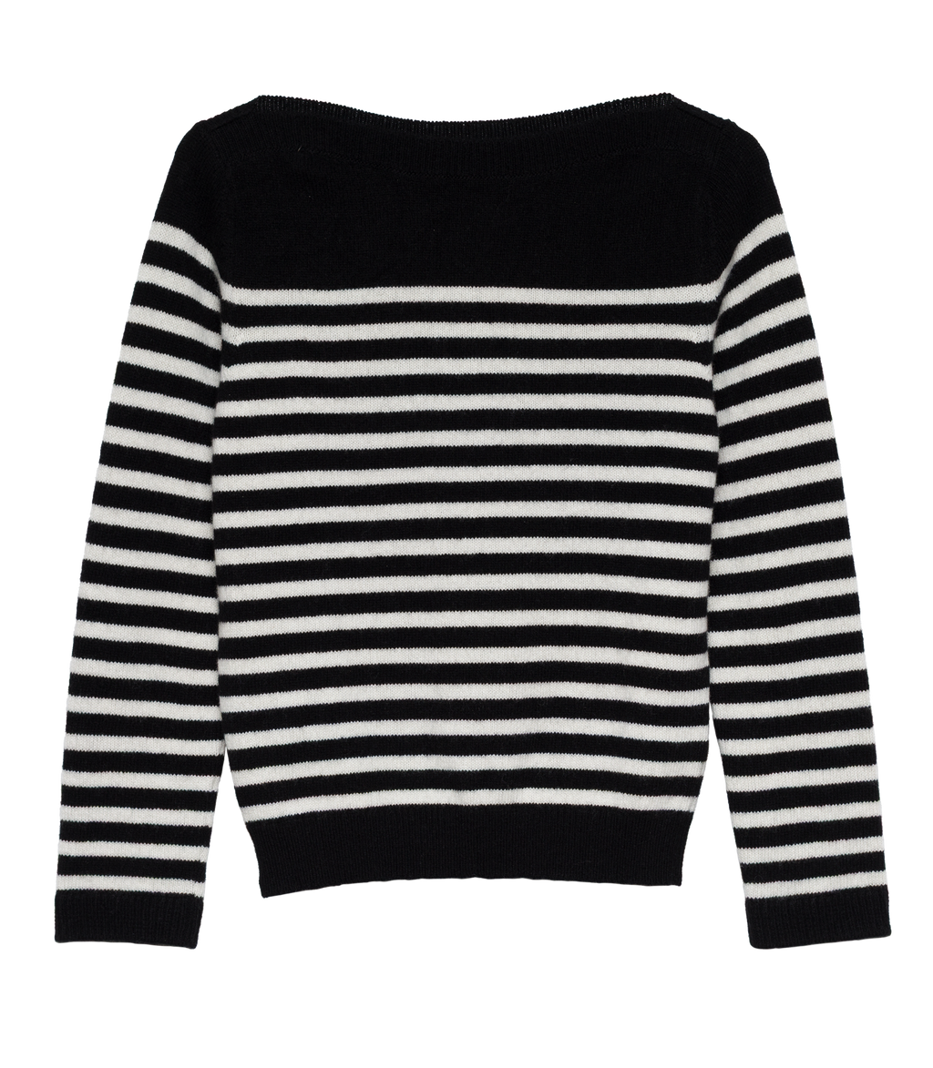 Clairmont Sweater in Marceau Stripe - view 5