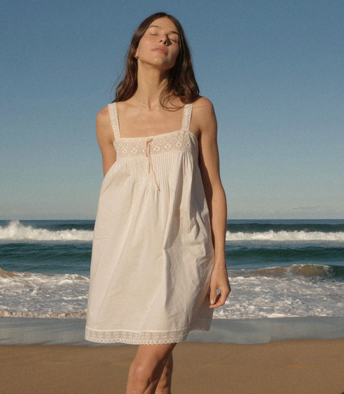 Cordelia Dress in Salt - view 3