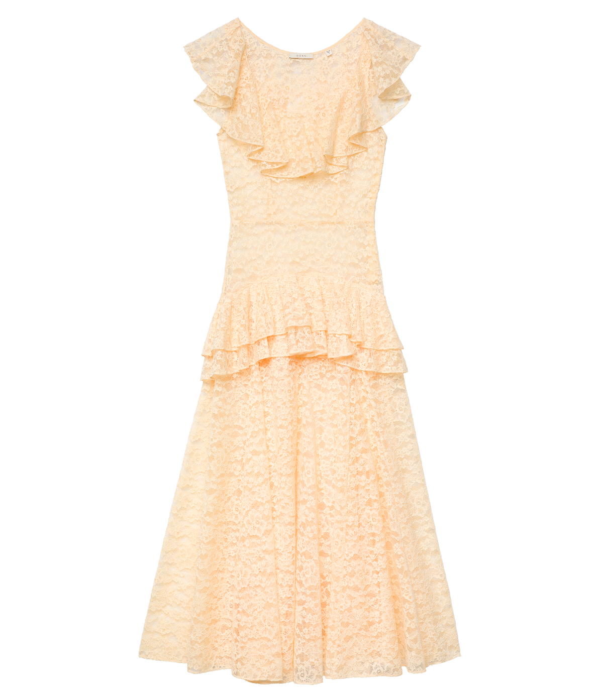 Costine Dress in Vanilla - view 8