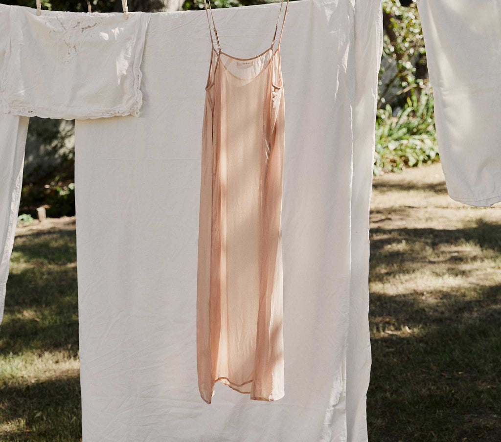 Long Scoop Neck Slip in Conch - view 3