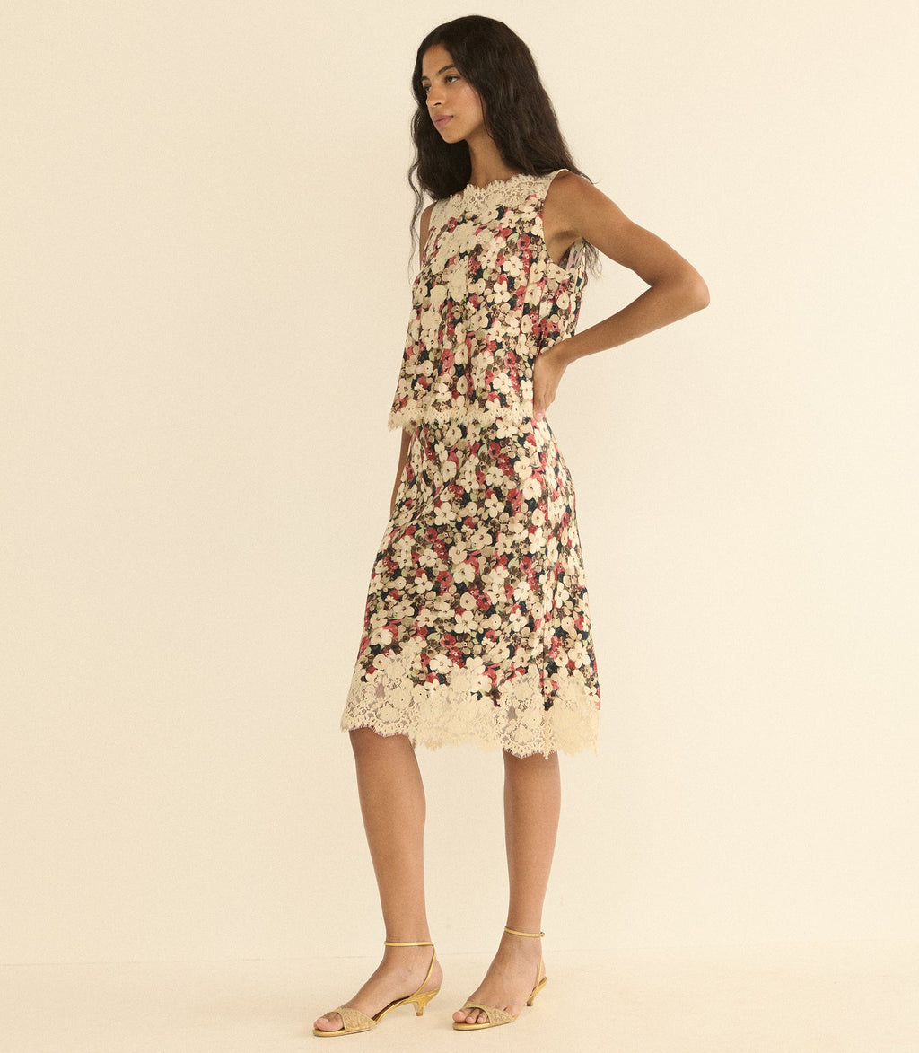 Elowette Skirt in Wildflower Bramble - view 5