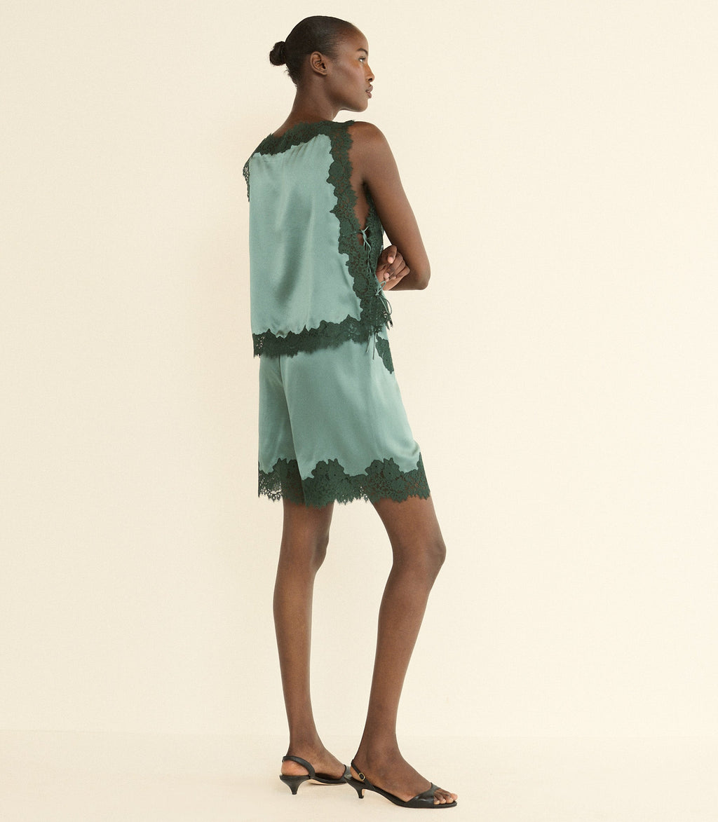 Evania Top in Dulac Green - view 2