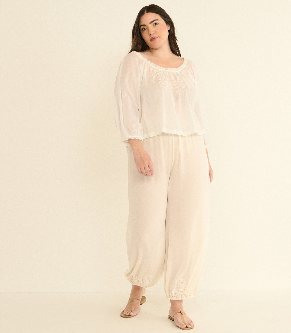Florine Top in Salt - view 7