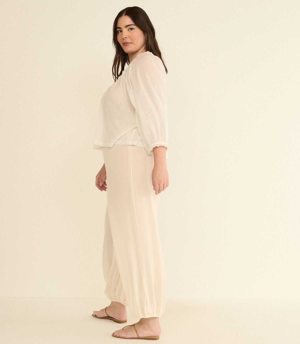 Florine Top in Salt - view 6