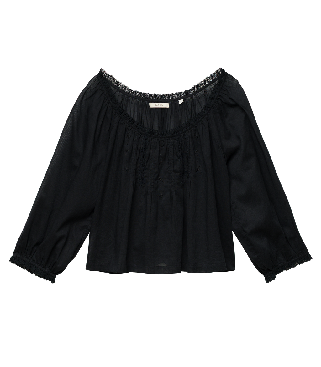 Florine Top in Black - view 6