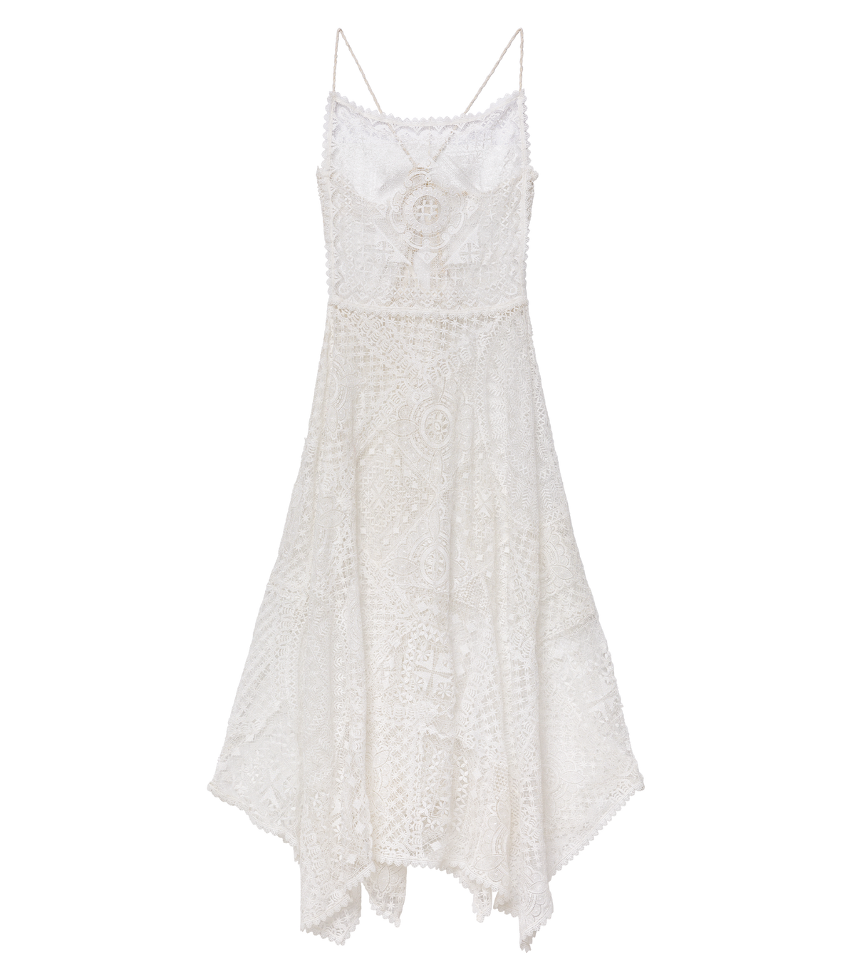 Handkerchief Anniversary Dress in Salt - view 7