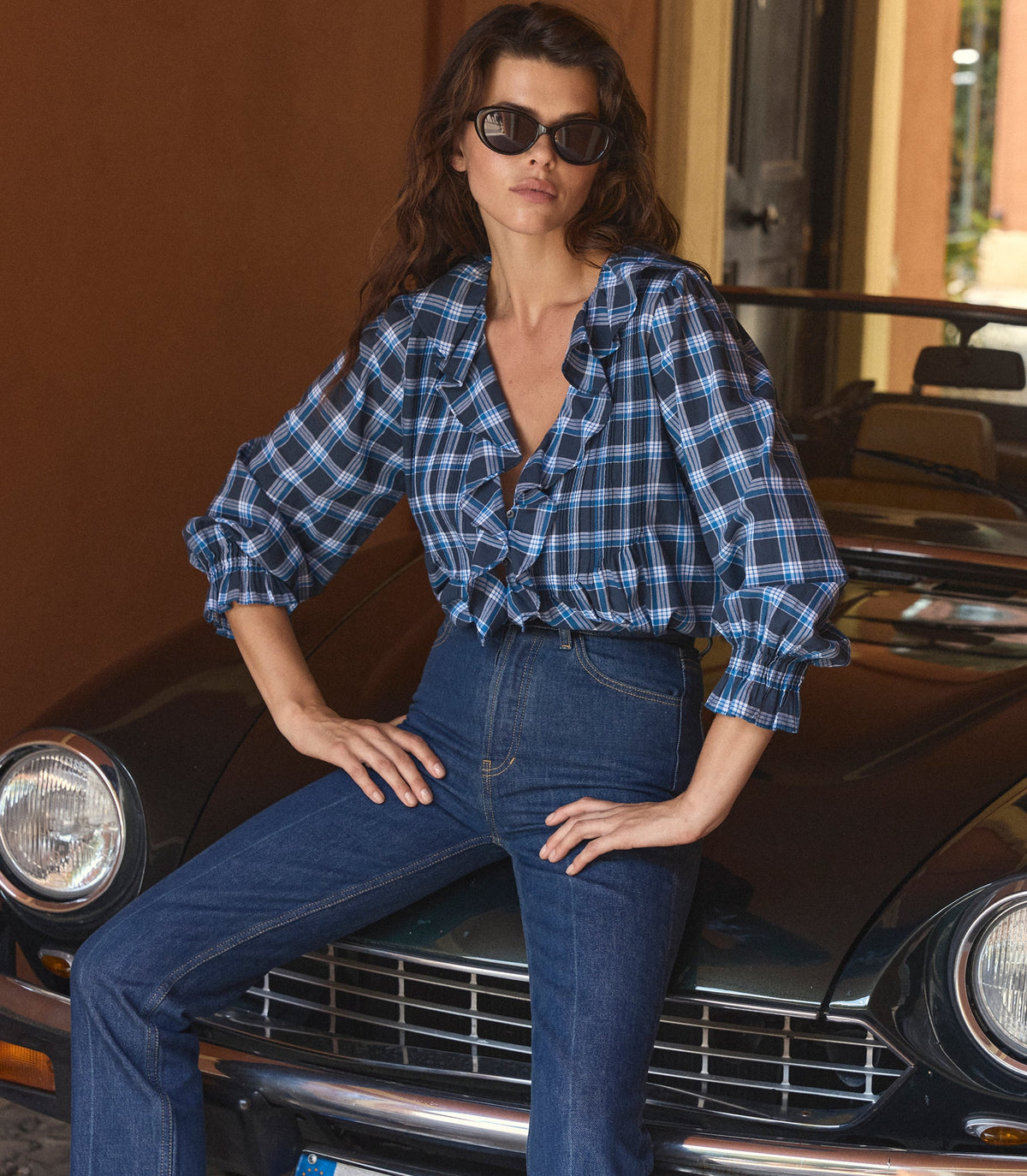 Hardy Top in Valmont Plaid - view 1