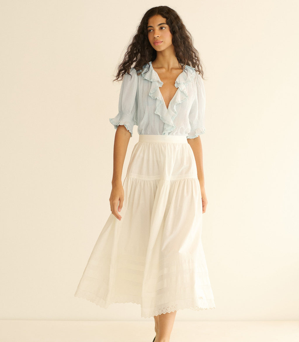 Henri Top in Alice Blue - view 2