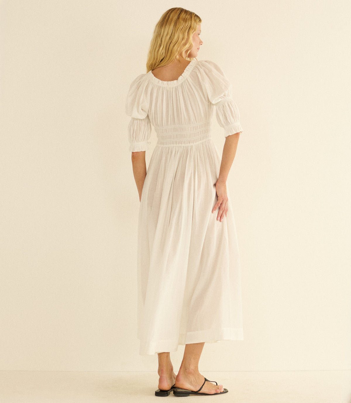 Ischia Dress in Salt - view 4