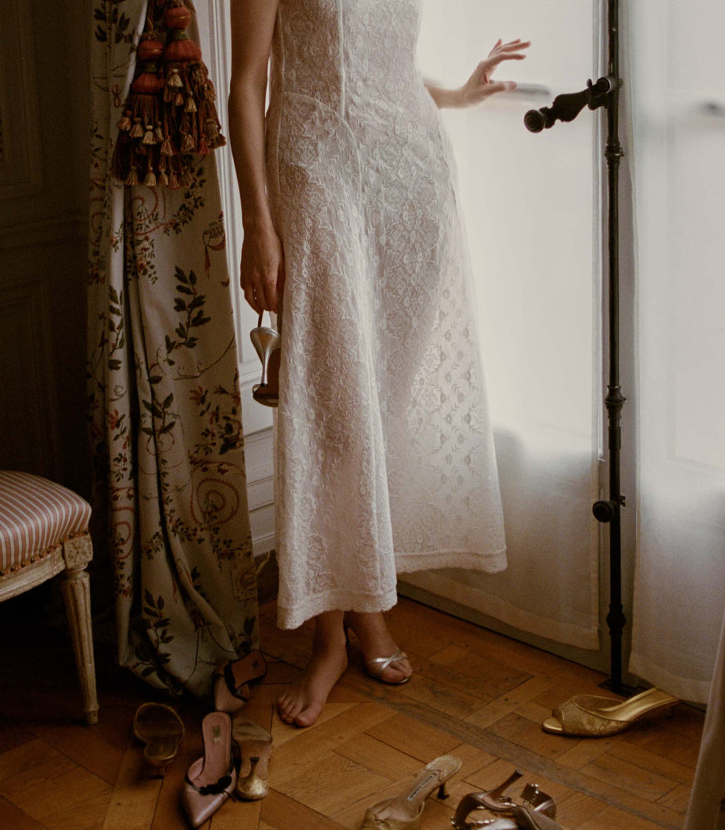 Josephine Anniversary Dress in Salt - view 5