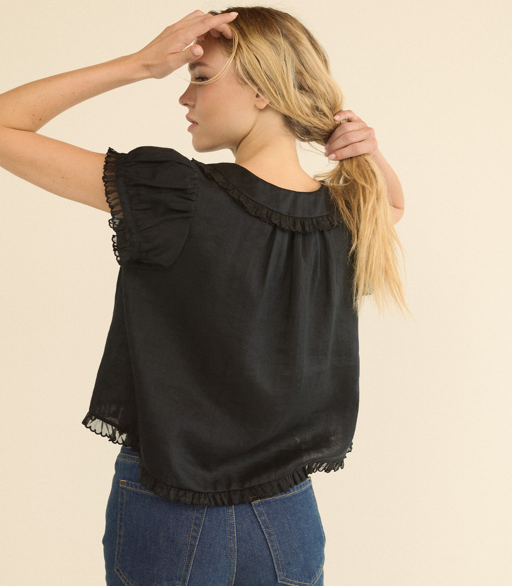 Karina Top in Black - view 4