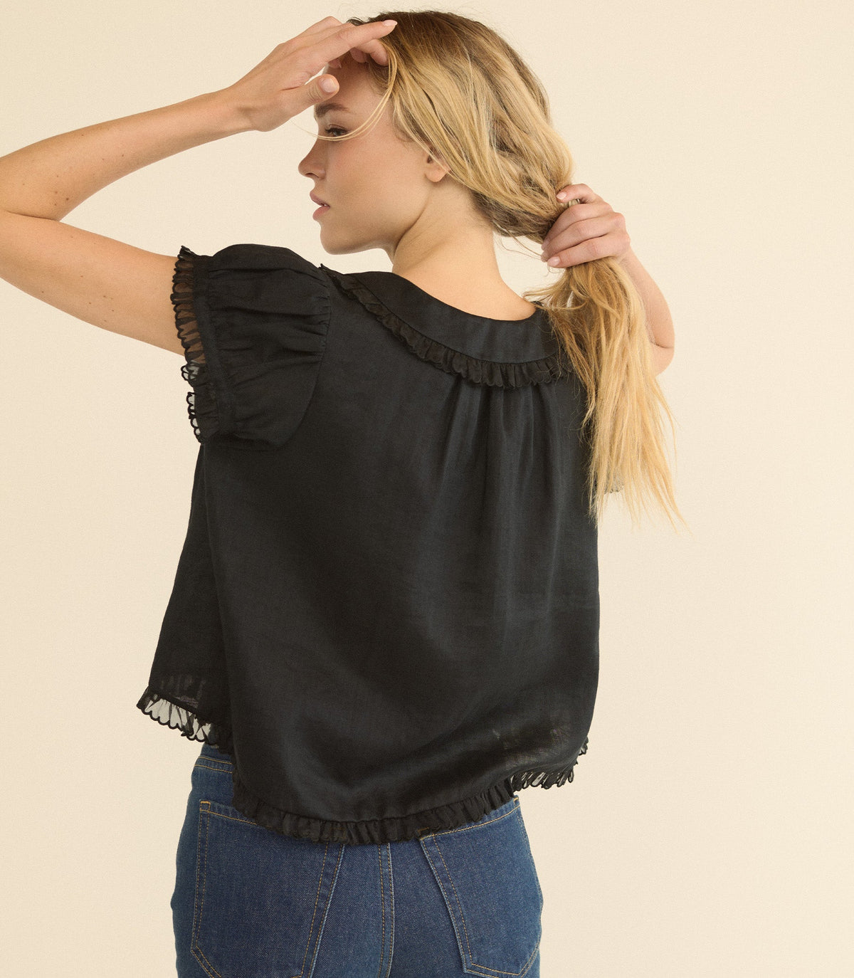 Karina Top in Black - view 4