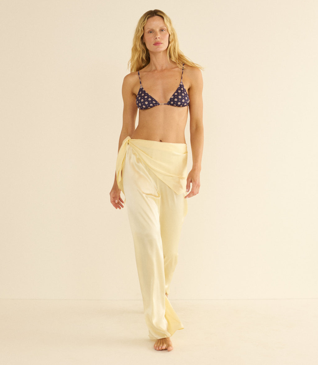 Lavon Scarf Pant in Vanilla - view 6
