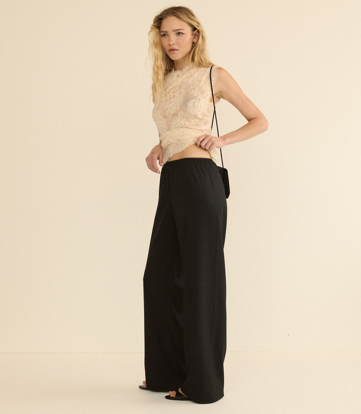Lavona Pant in Dark Charcoal - view 5