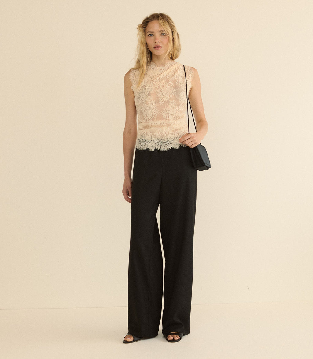Lavona Pant in Dark Charcoal - view 4