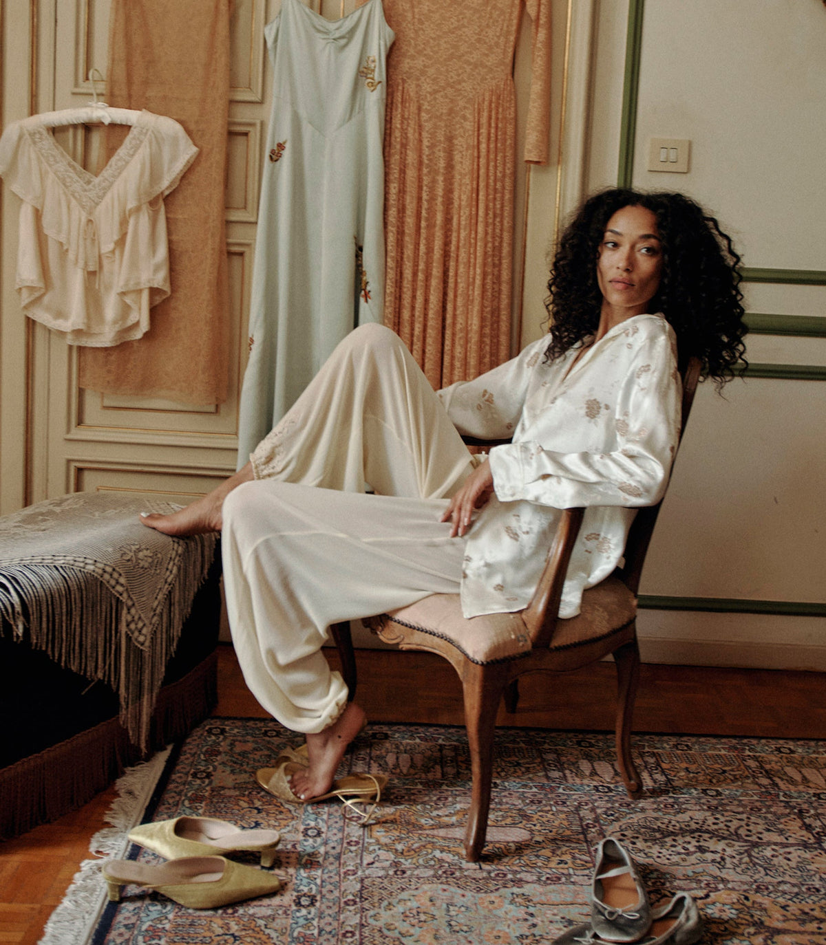 Maurise Top in Fresco Tappezzeria Jacquard - view 3