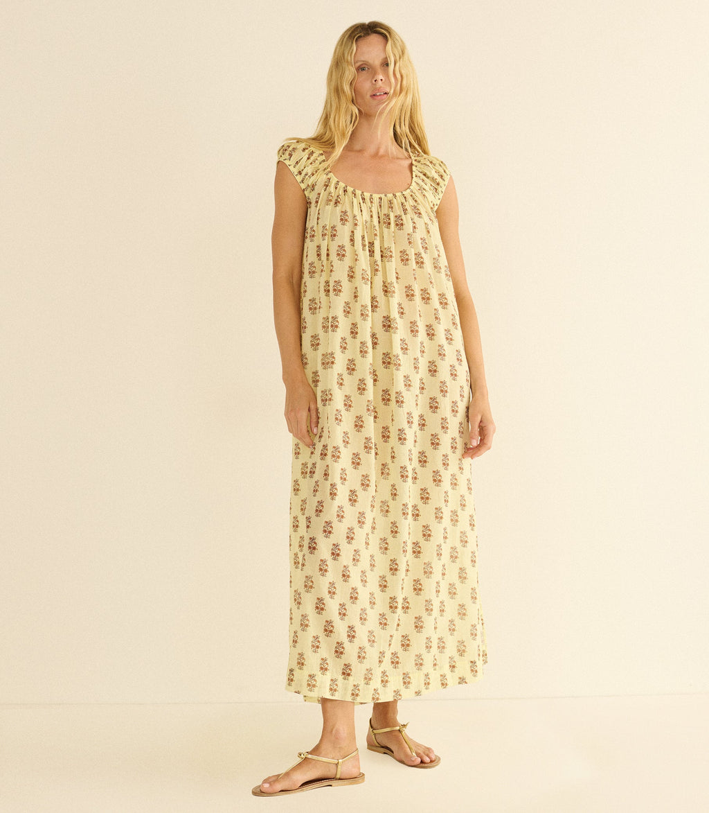 Meadowlark Dress in Dandelion Grove - view 3