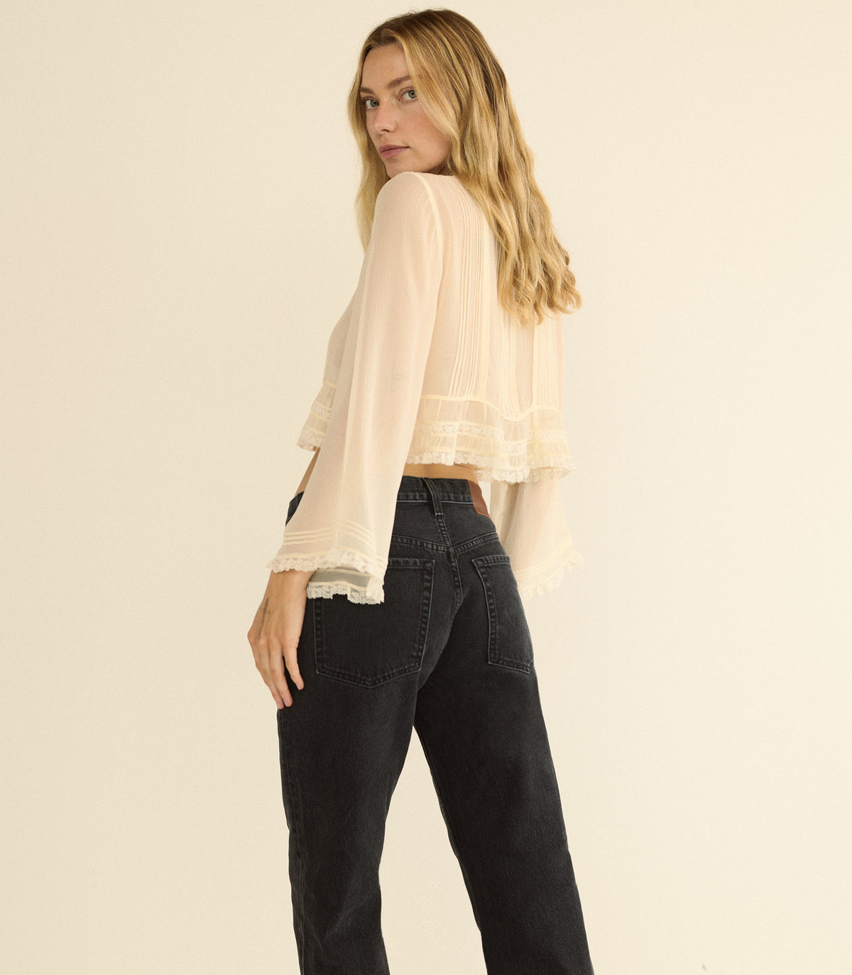 Miller Jean in Coal Black Wash - view 4