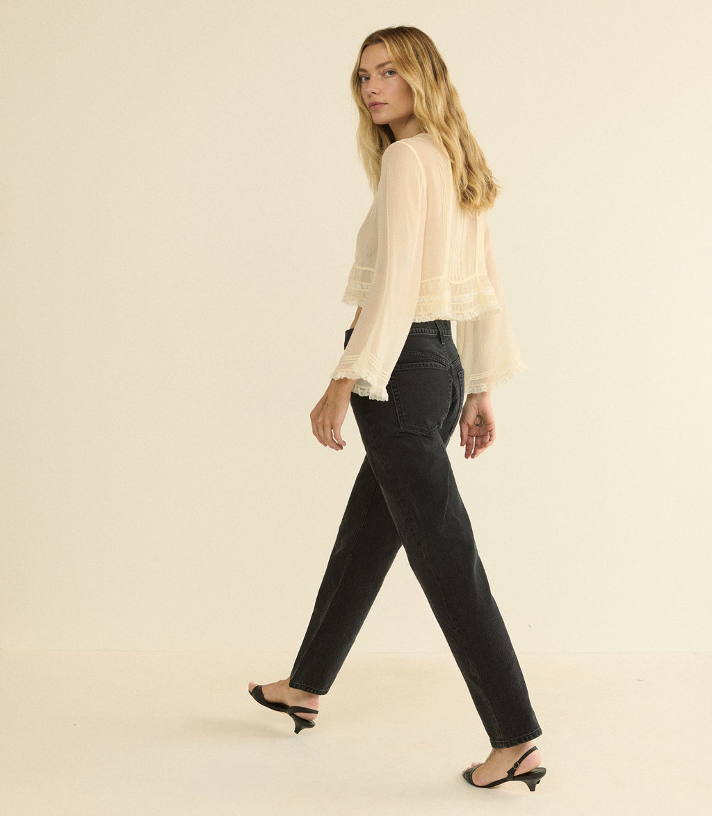Miller Jean in Coal Black Wash - view 5