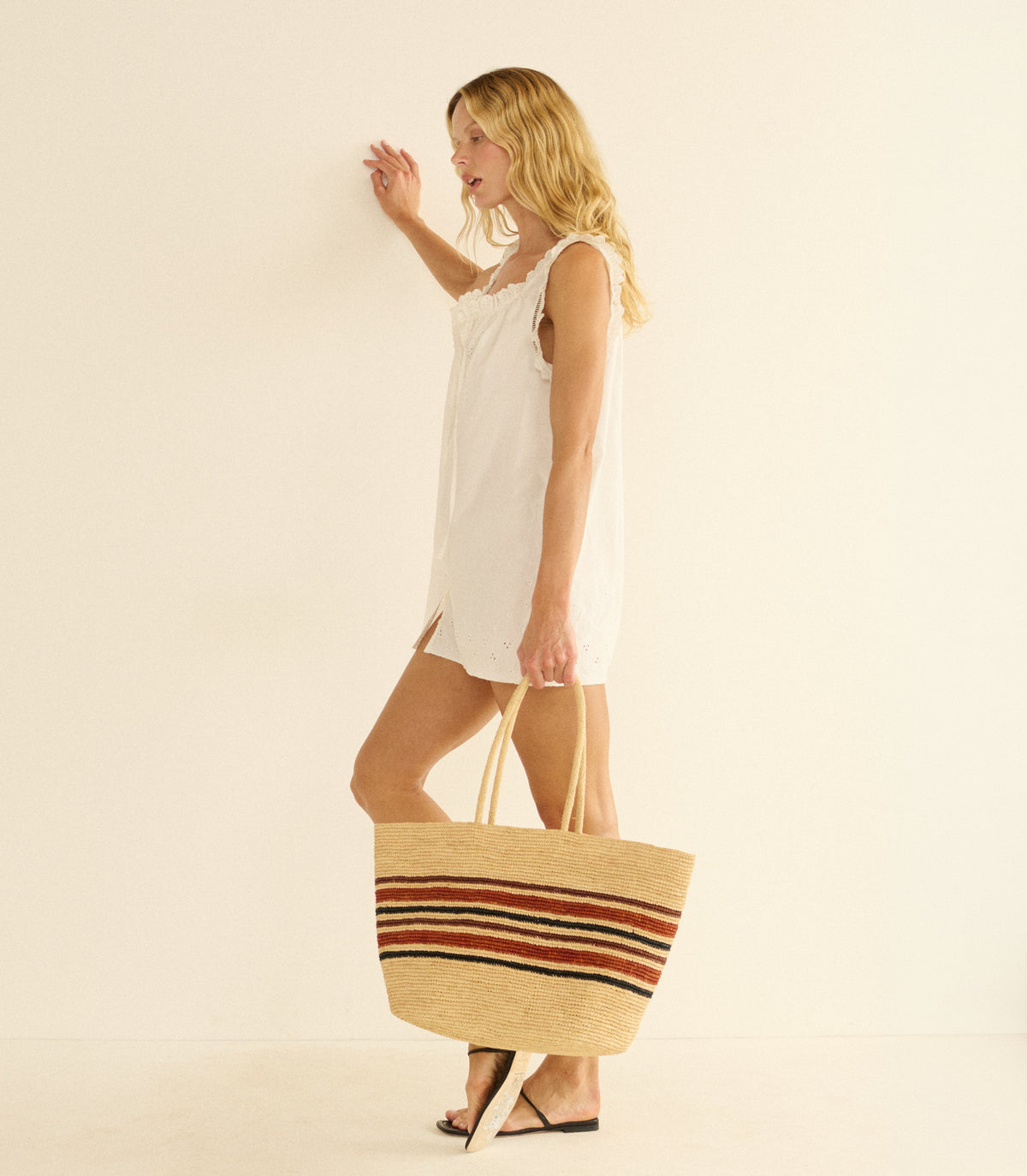 Nessie Dress in Salt - view 6