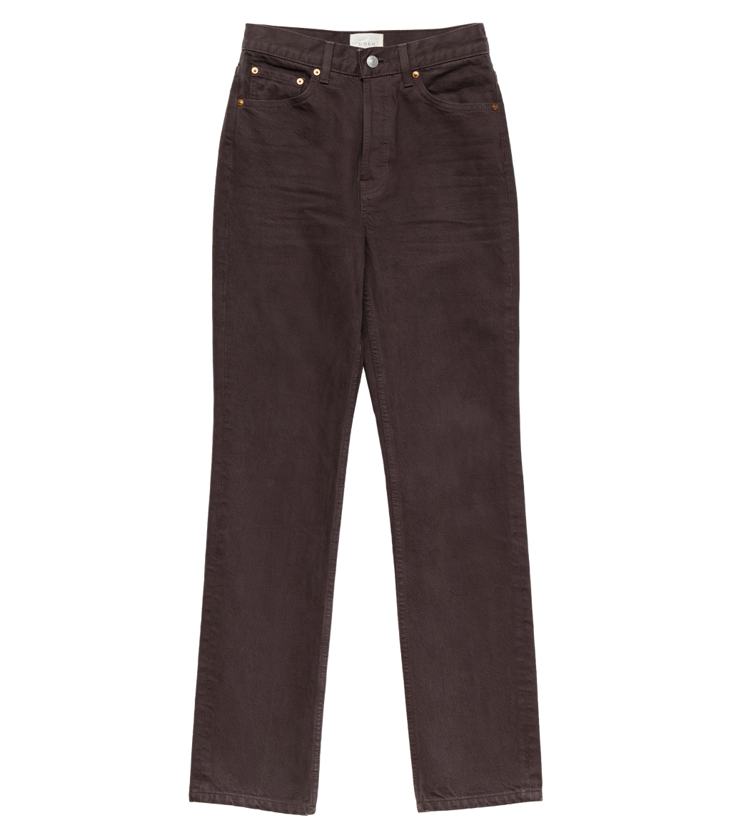 Ondine Jean in Equestrian Brown Wash - view 9