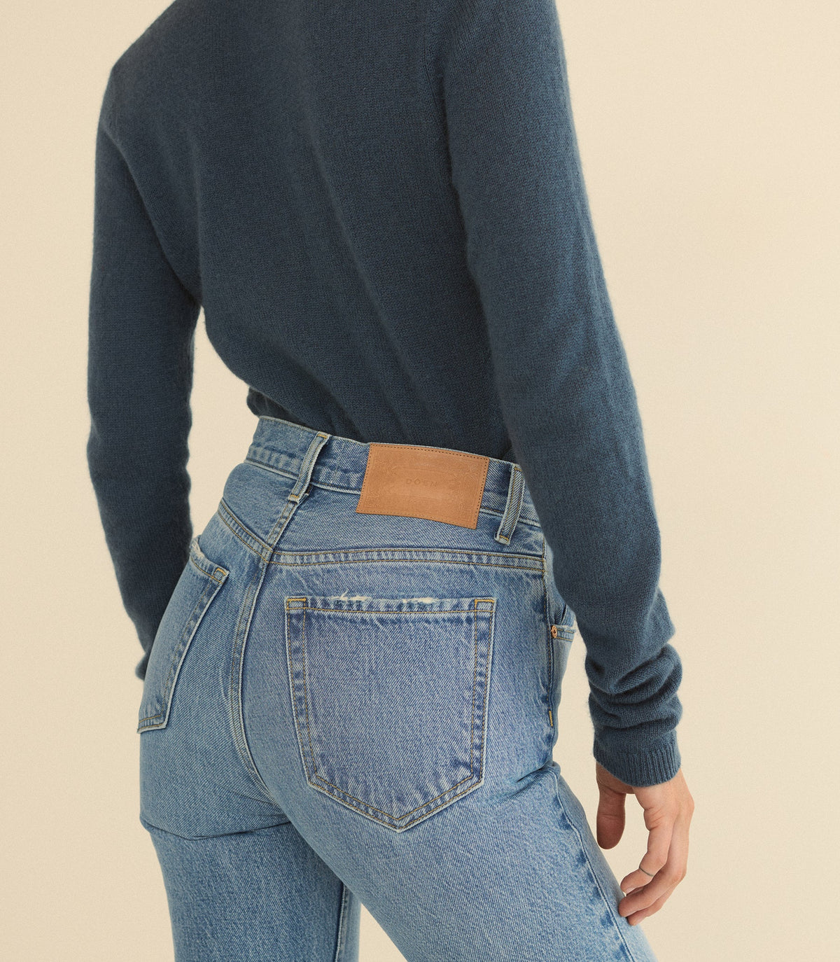 Paulene Jean in Cap Ferrat Light Wash - view 3