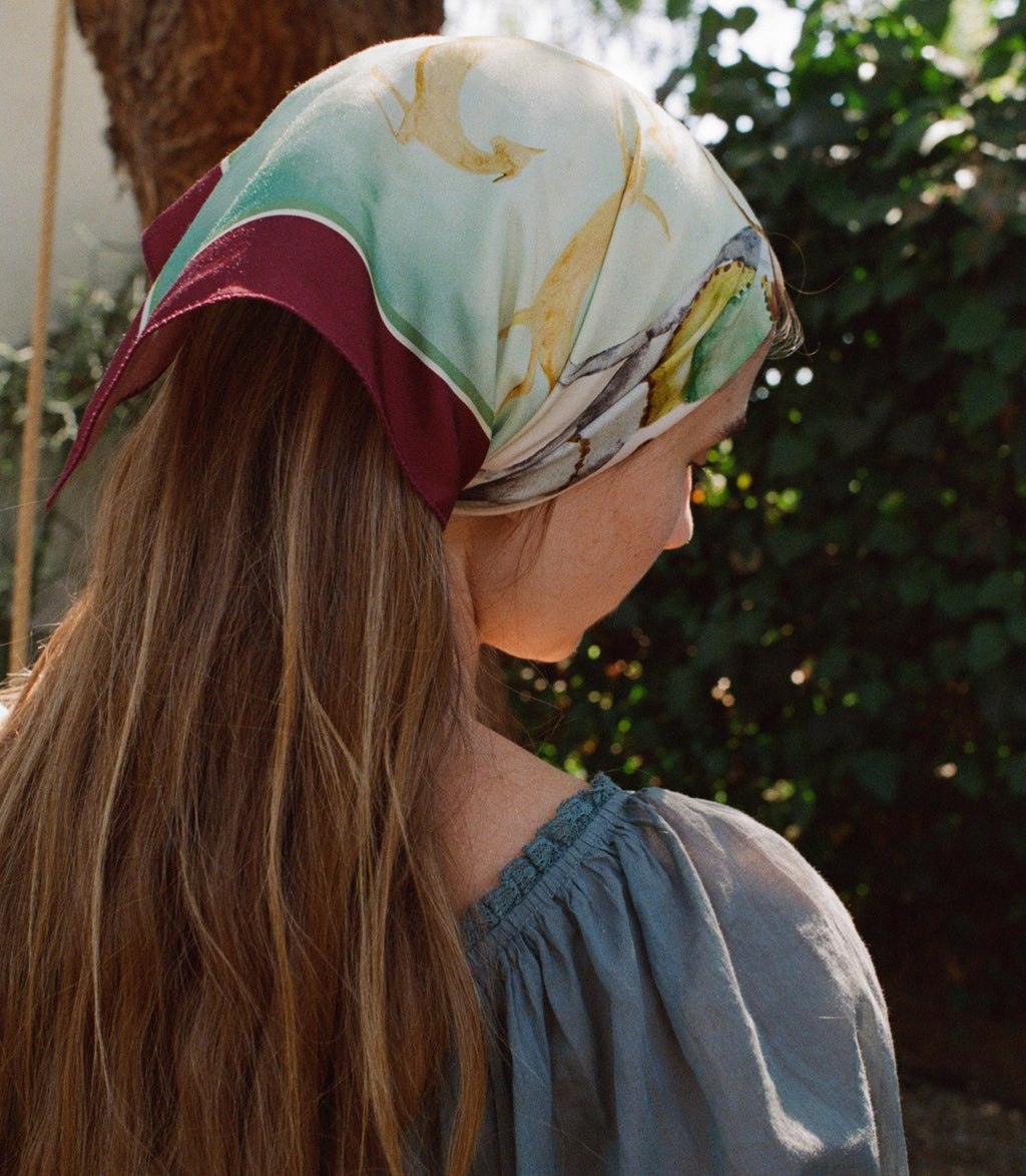 Petit Penny Bandana in Gallops Foulard - view 3