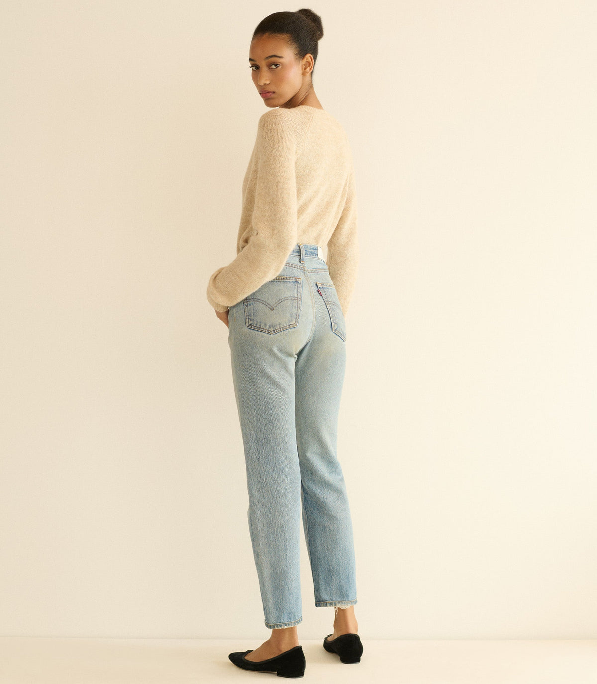 Petra Cardigan in Hazelnut Creme - view 3
