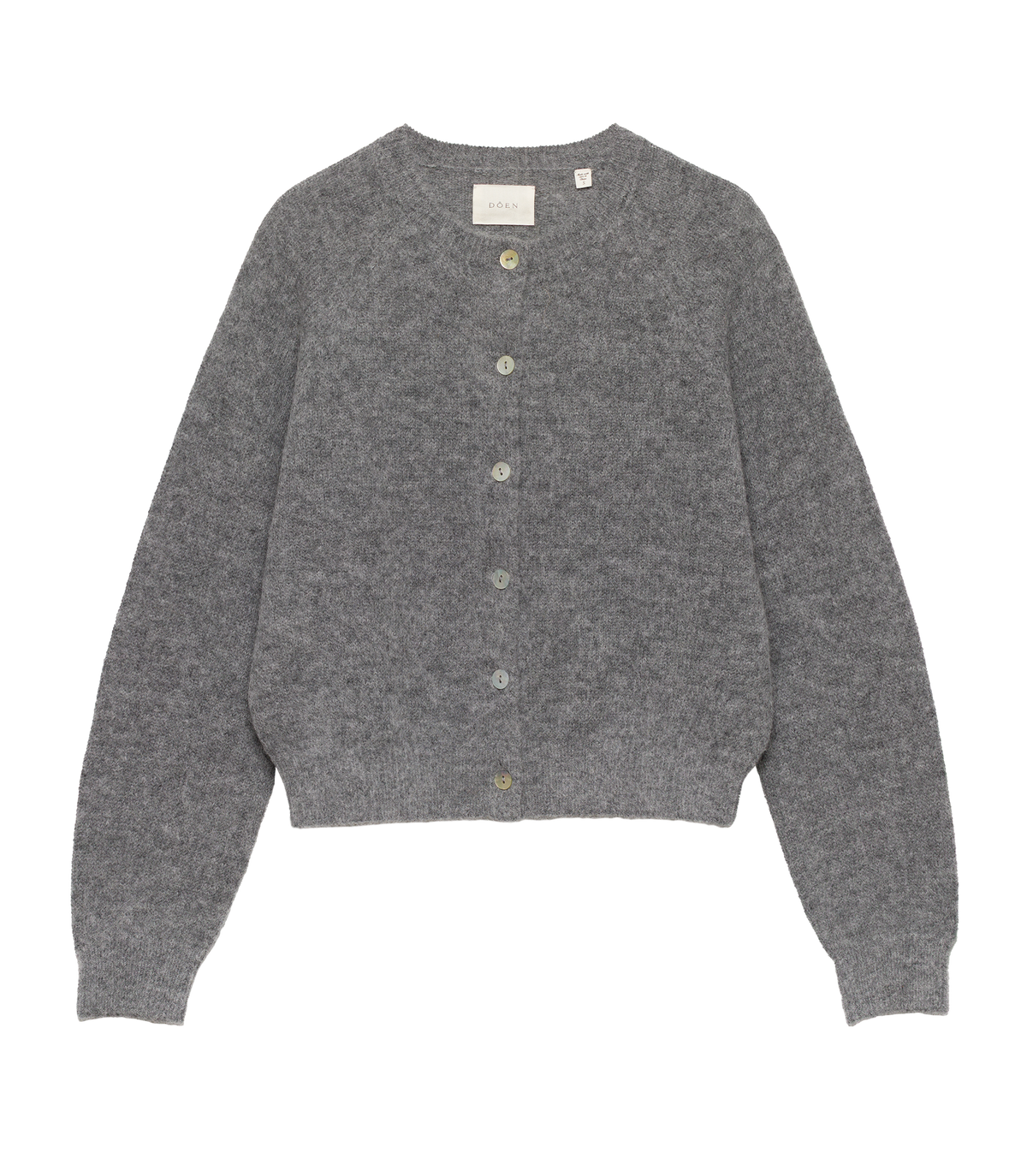 Petra Cardigan in Dark Heather Grey - view 6