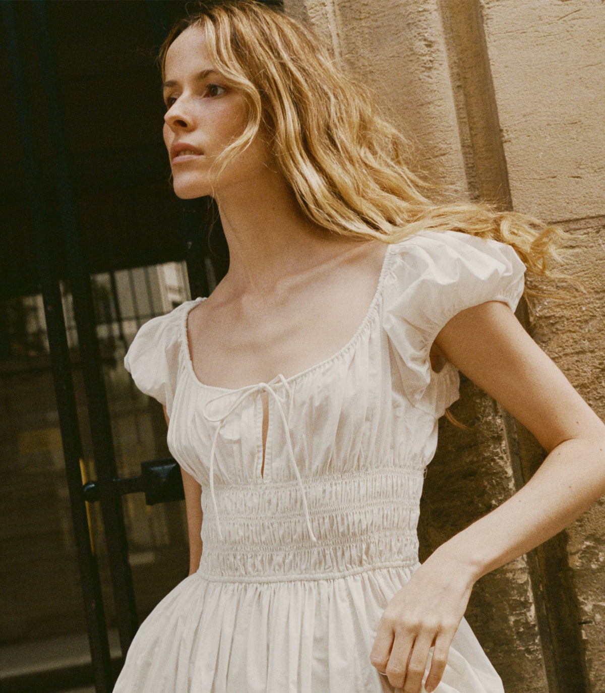 Quinn Dress in Salt - view 8