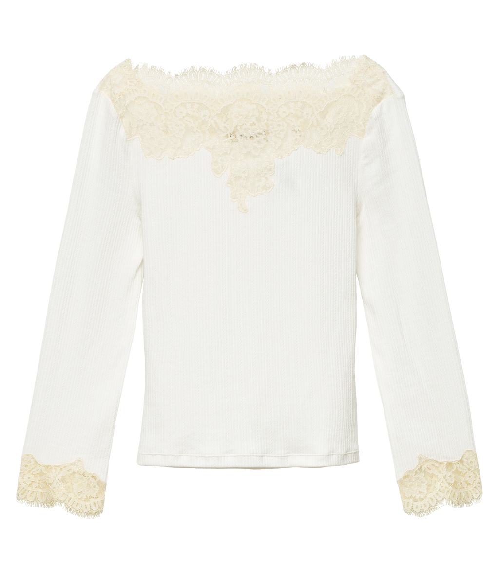 Riana Tee in Salt - view 7