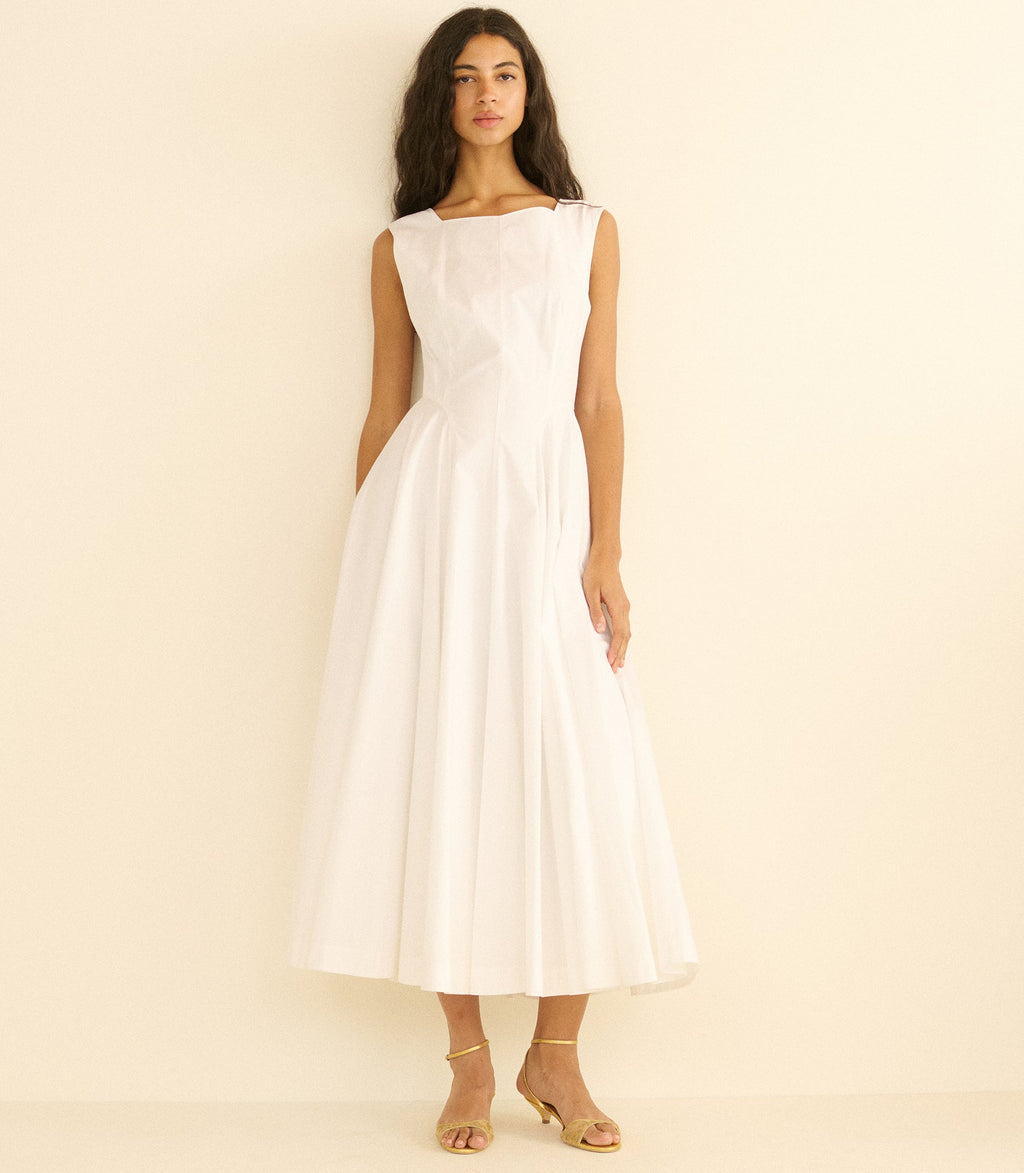 Rivière Dress in Salt - view 4