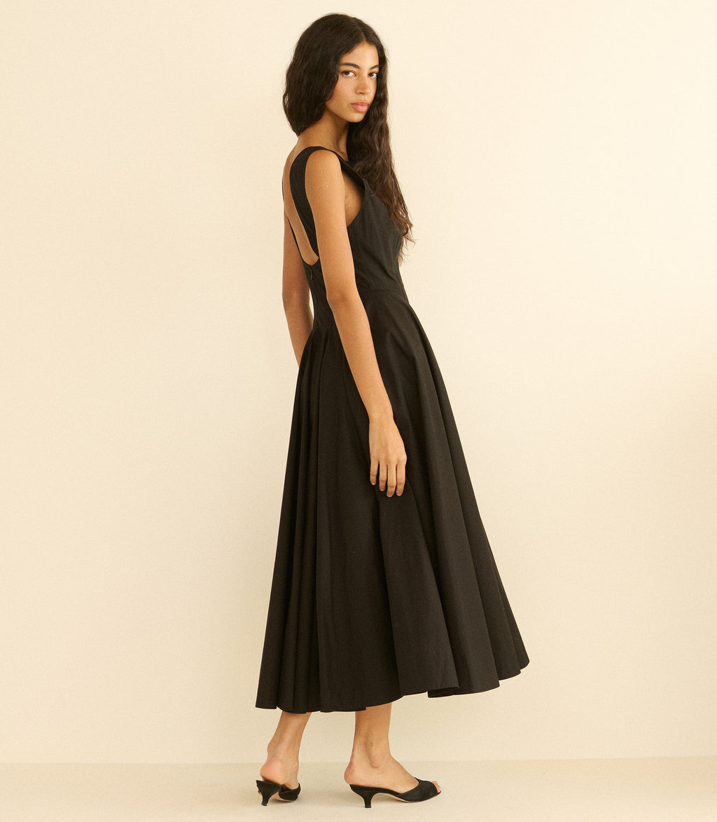 Rivière Dress in Black - view 4