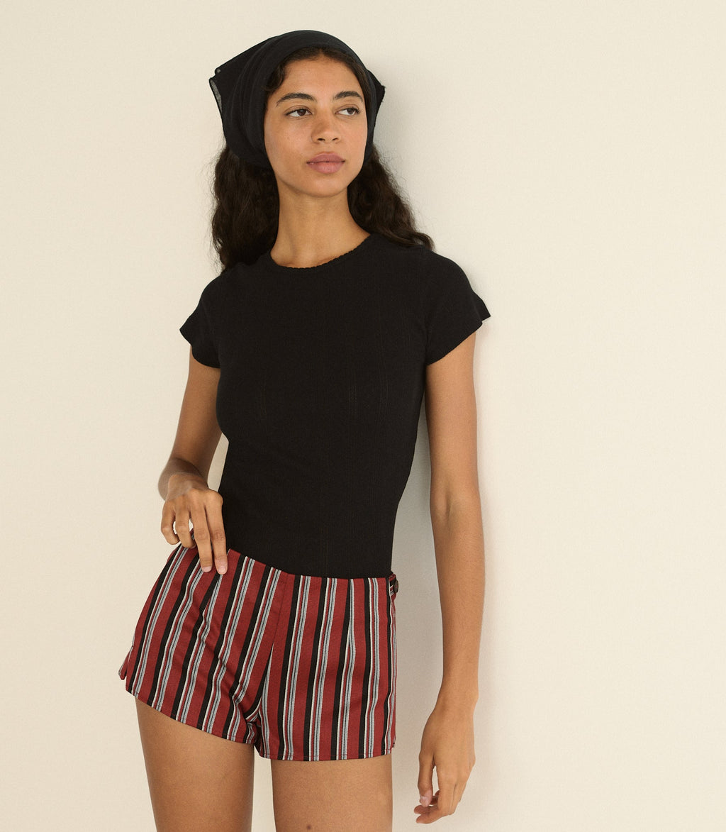 Rocco Short in Tremezzo Stripe - view 3