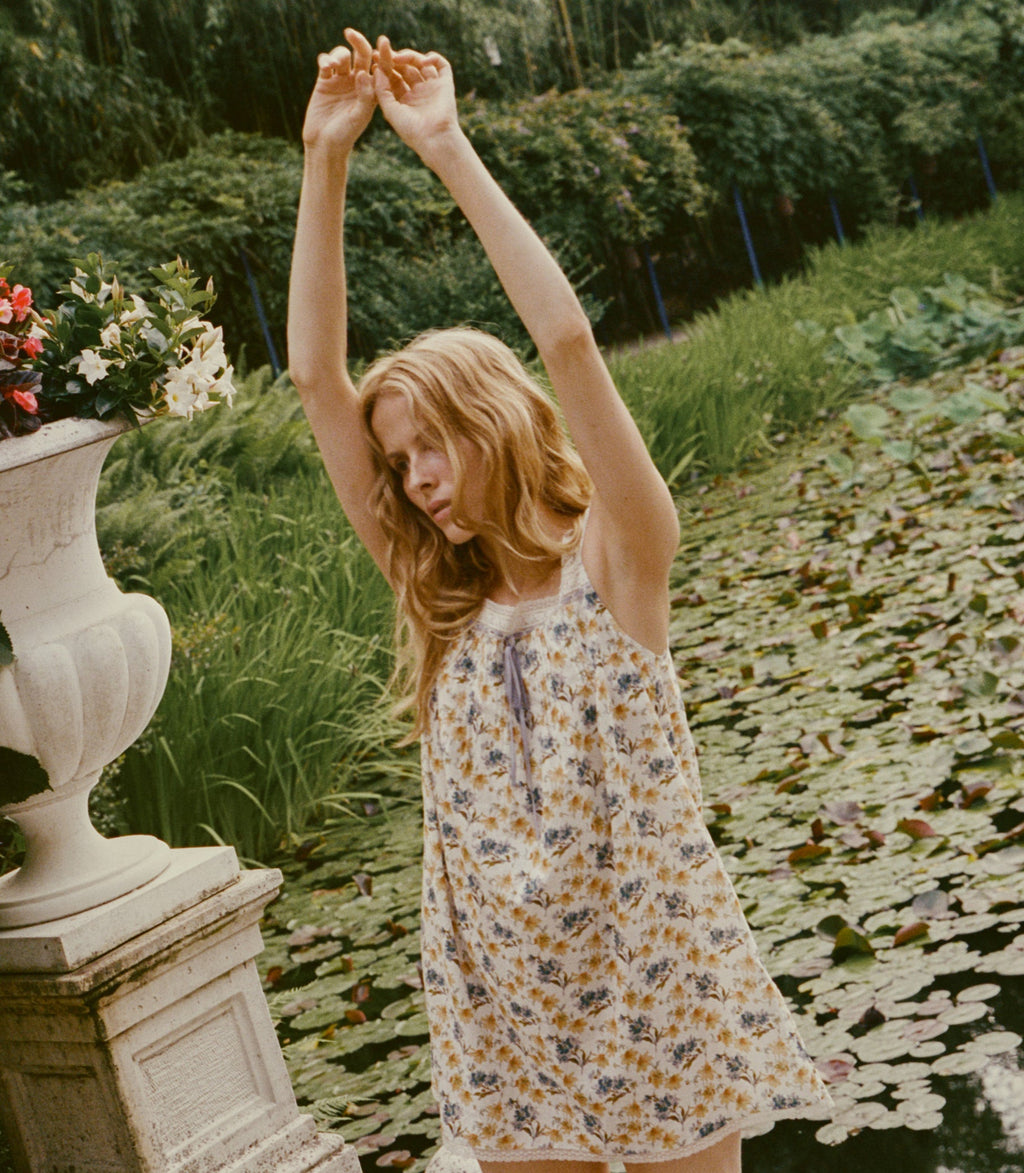 Sirona Dress in Narcissus Bloom - view 3