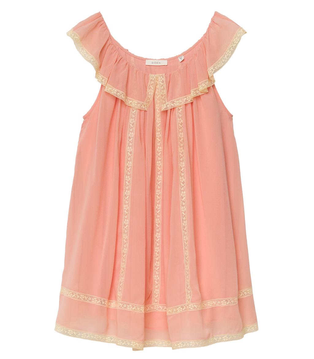 Suzette Dress in Boudoir Pink - view 7