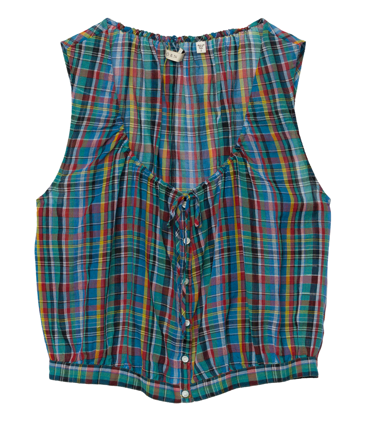 Theo Top in Alderbrook Plaid - view 7