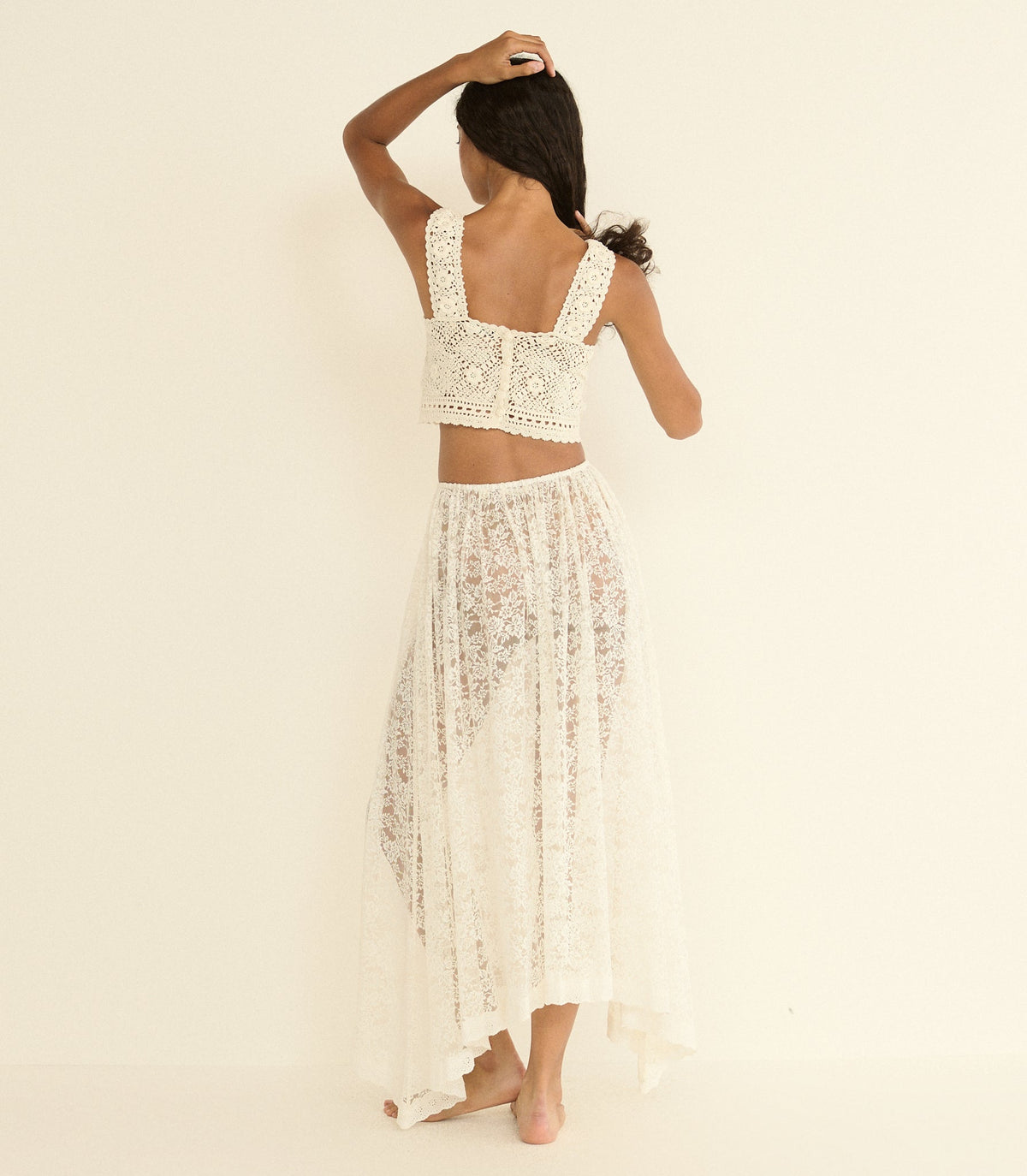 Theresa Top in Pearl - view 6