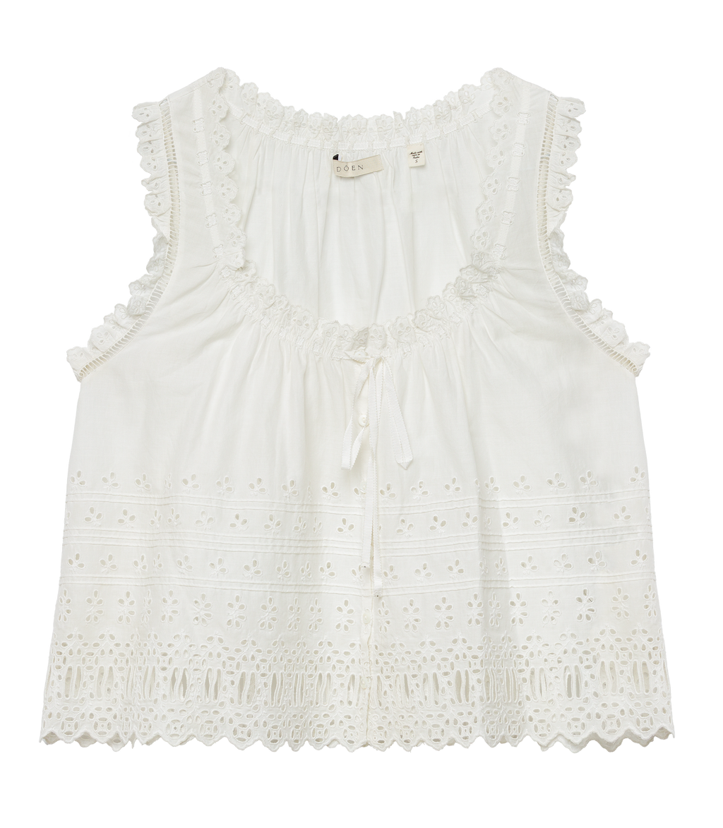 Toussine Top in Salt - view 6