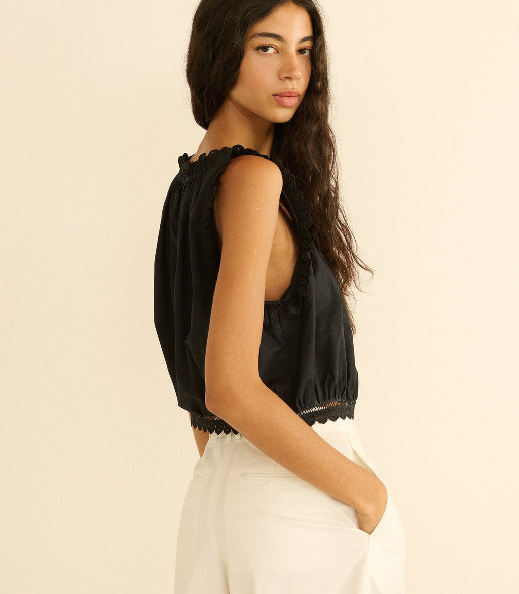 Traveler Top in Black - view 5