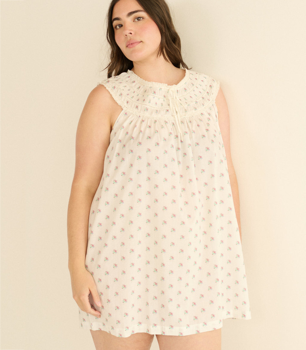 Verity Dress in Petit Posy Calico - view 5