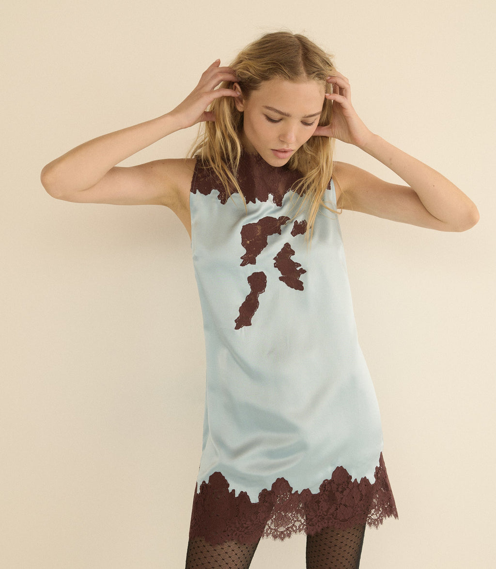 Vida Dress in Cloudless Sky - view 7